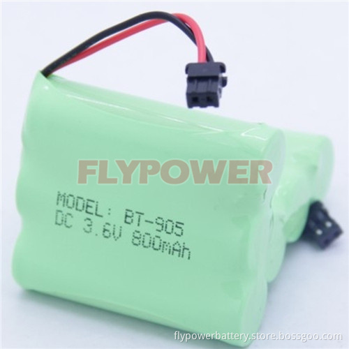 Ni-MH Battery 3.6V AAA800mAh Rechargeable Battery Pack Bt-905 for Cordless Phone (3S of FH-AAA800)